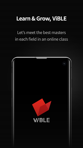 Android application ViBLE : Learn & Grow screenshort