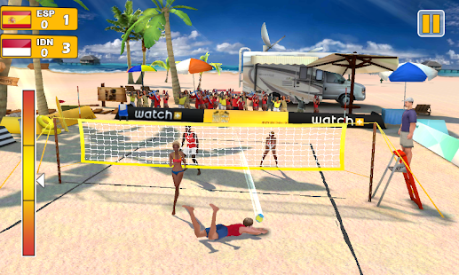 Beachvolleyball 3D Screenshot
