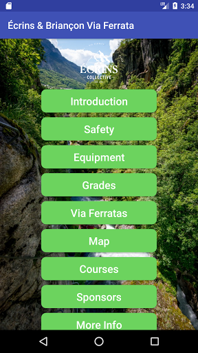Android application Écrins & Briançon Via Ferrata screenshort