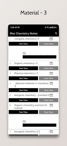 Msc Chemistry Notes