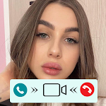 Cover Image of Télécharger Lady Diana Video Call Simulati  APK