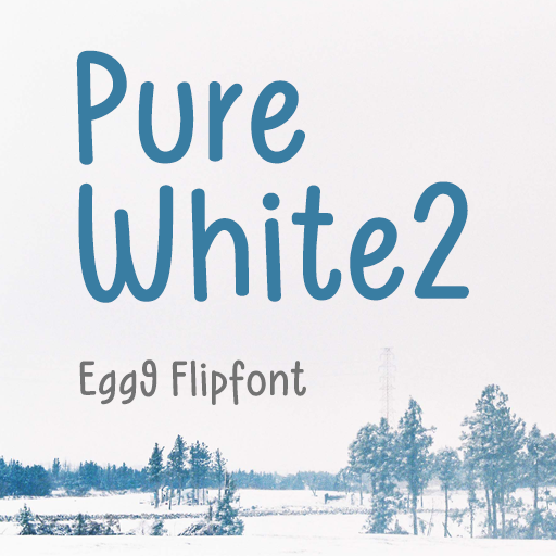 Get Egg9PureWhite™ Latin FlipFont for Android Aso Report