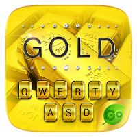 Pure Gold GO Keyboard Theme