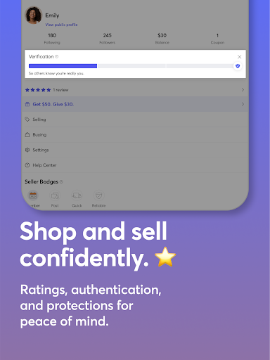 Screenshot of Mercari: Buy and Sell App