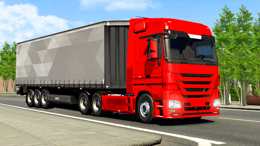 اليورو سائق الشاحنة محاكاة 3D