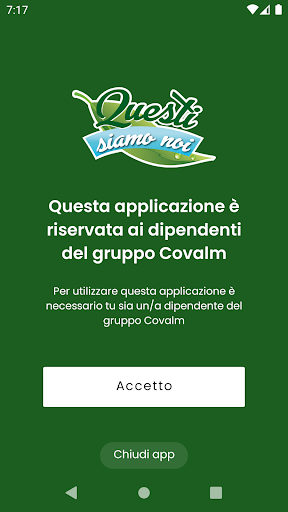 Android application Questi Siamo Noi screenshort