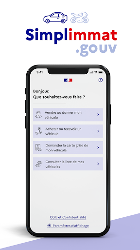 Android application Simplimmat screenshort