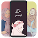 Fonds d'écran Hijab fille - Androidアプリ