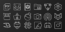 Arcticons - Line Icon Pack APK