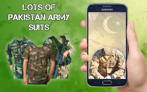 パキスタン陸軍フォトスーツエディタのおすすめ画像1