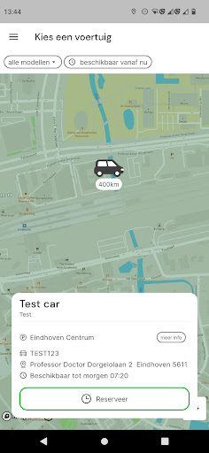 Android application Deelauto.nl screenshort