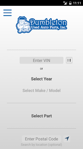 Android application Dumbleton Parts - Pavilion, NY screenshort