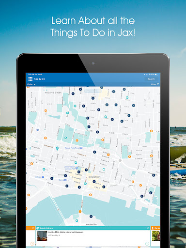 Screenshot of Visit JAX!