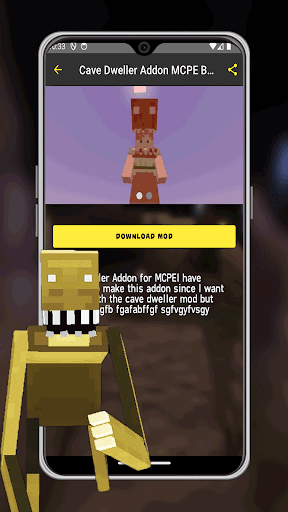 Cave Dweller for Minecraft PE