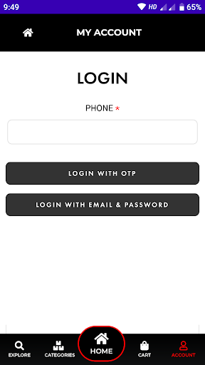 KML KART Online Shopping Application