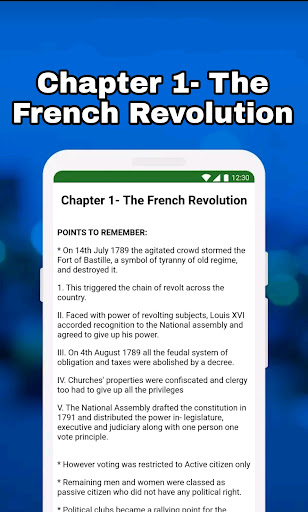 Screenshot of 9th Class SST Solution English