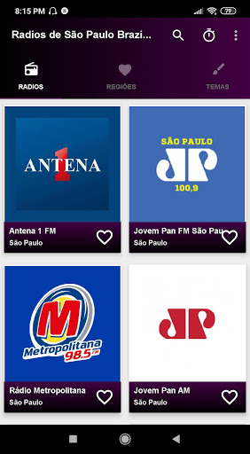 Rádios do São Paulo Brazil