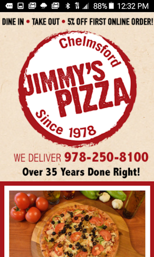Jimmys Pizza Chelmsford