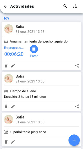 Vista previa de la aplicación