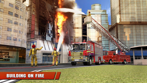 Fire Truck Driving Rescue Game 2.6 screenshots 3