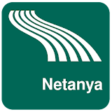 Netanya Map offline icon