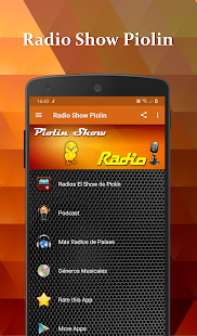 Piolin Show Radio Screenshot