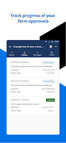 Workcloud Forms screenshot