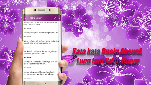 Kata kata Bucin Lucu Bikin Baper