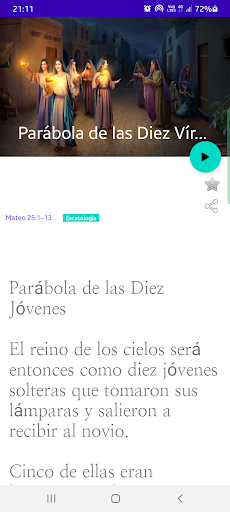 Parábolas de Jesus | Español Screen 3