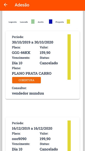 Unikar Clientes Screen 3