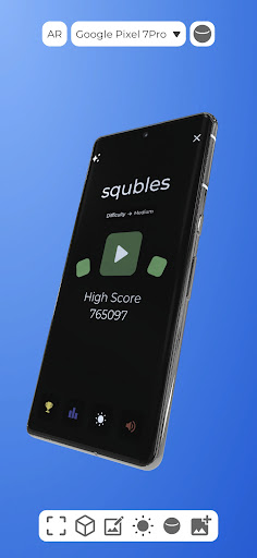 Android application Mockup3D : 3D/AR phone mockup screenshort