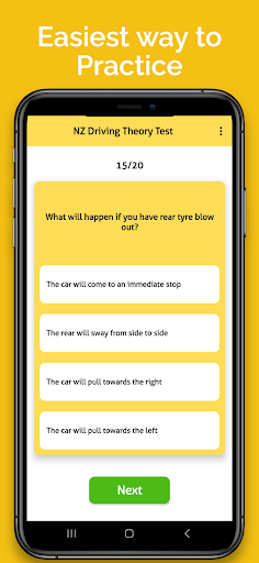 NZ Driving Theory Test Screen 2