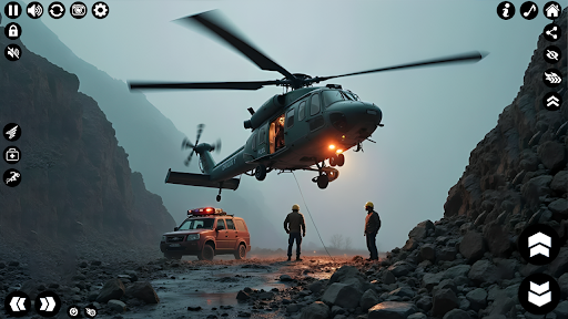 Helicopter Rescue Game Offline screenshot 11