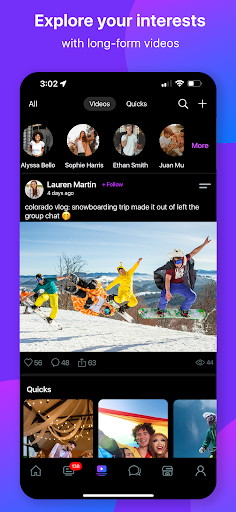 Netbinc: Social, Videos, Chat Screen 2