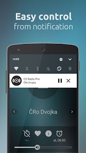 CZ Radio Pro Captura de pantalla