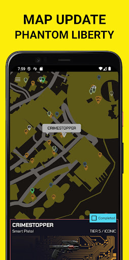 NightCityMap Screenshot 1 - AppWisp.com