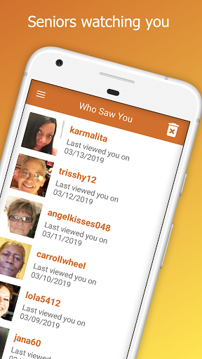 Elderly Chat Dating - Cougar Senior Older Women