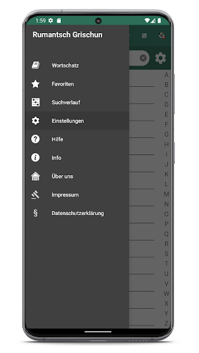 Wortschatz Rumantsch Grischun Screen 2