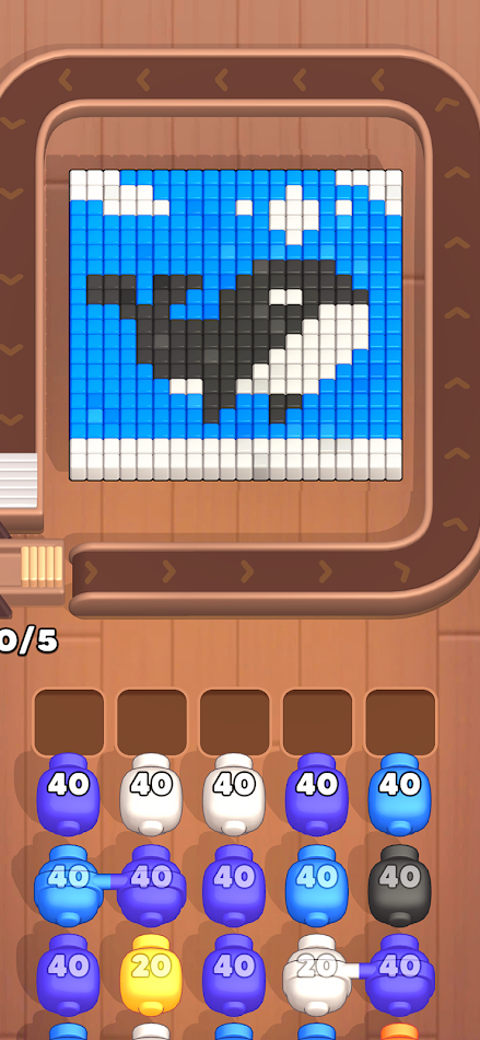 #5. Color Blaze Shooter (Android) Bởi: Akal Reviera Studio LLC