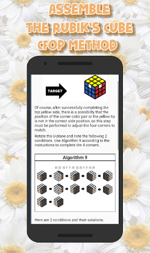CubeSolver Pro - CFOP Method Screen 3
