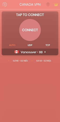 Android application VPN Canada - Fast Secure VPN screenshort