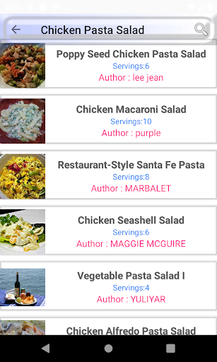 chicken salad Screen 3