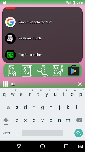TinyBit Launcher Screen 2