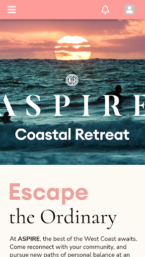 Android application DE Aspire Event screenshort