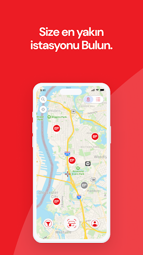 Android application EPSIS – Araç Şarj İstasyon Ağı screenshort