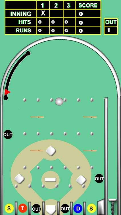 Baseball Pinball-Pachinko game - 1.0 - (Android)