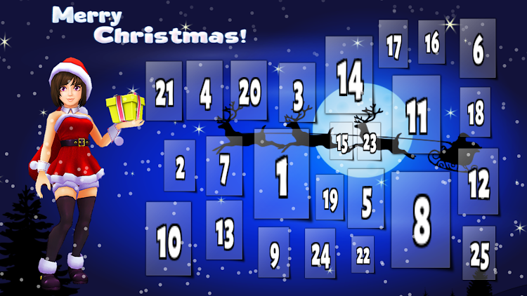 Santa Girl Advent Calendar Fun - 240404 - (Android)