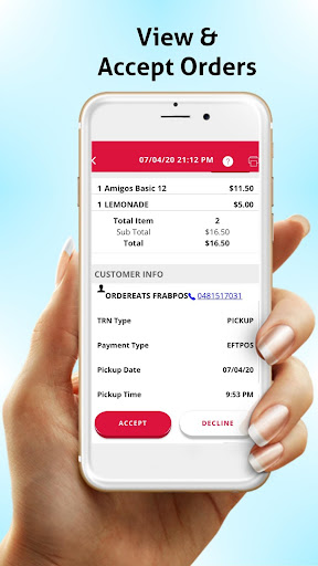 OrderEats Manager Screen 3
