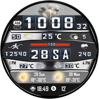 N-SPORT684 FlipDigital Weather screenshot 14