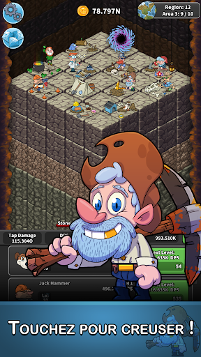 Code Triche Tap Tap Dig - Idle Clicker Game  APK MOD (Astuce) 2